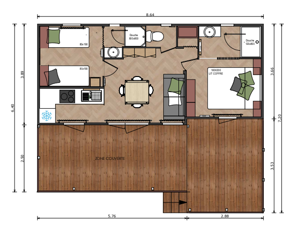 Plan du locatif