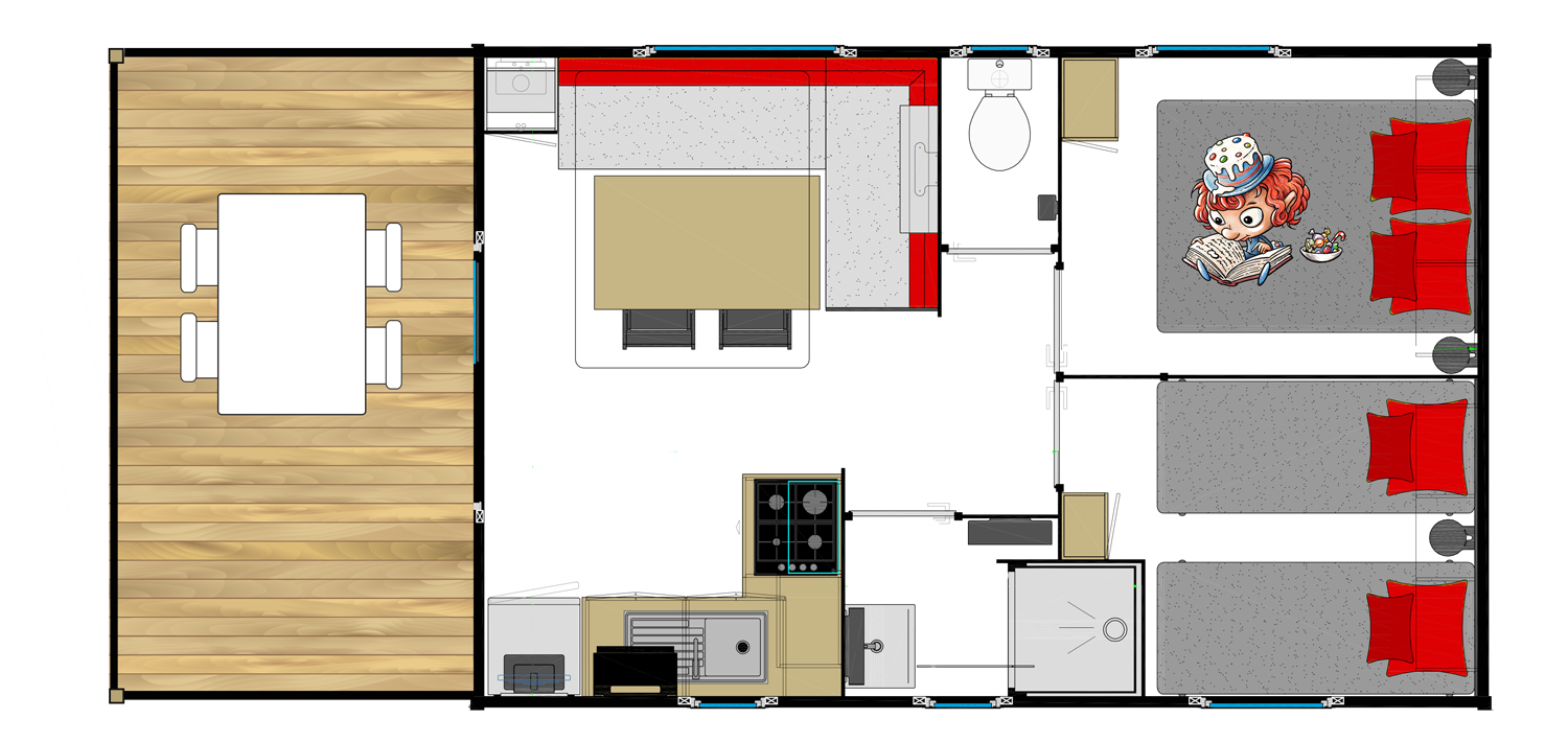 Plan du locatif